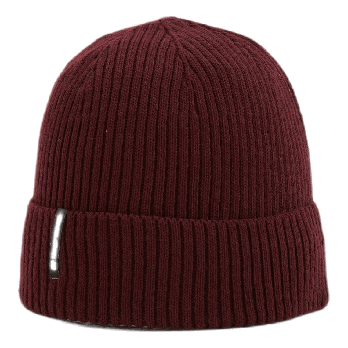 Ribbed Beanie Red