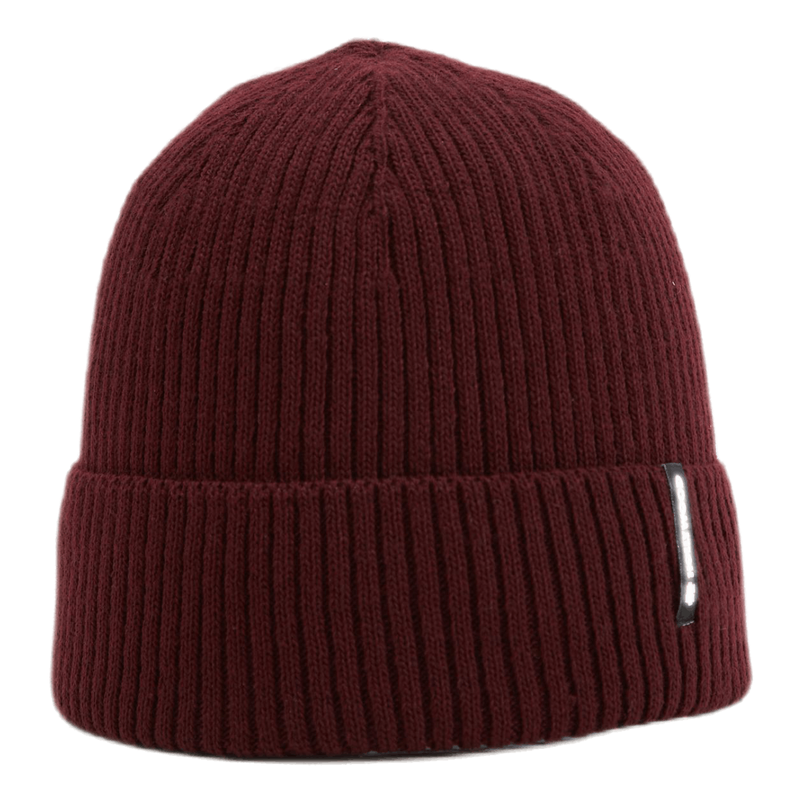 Ribbed Beanie Red