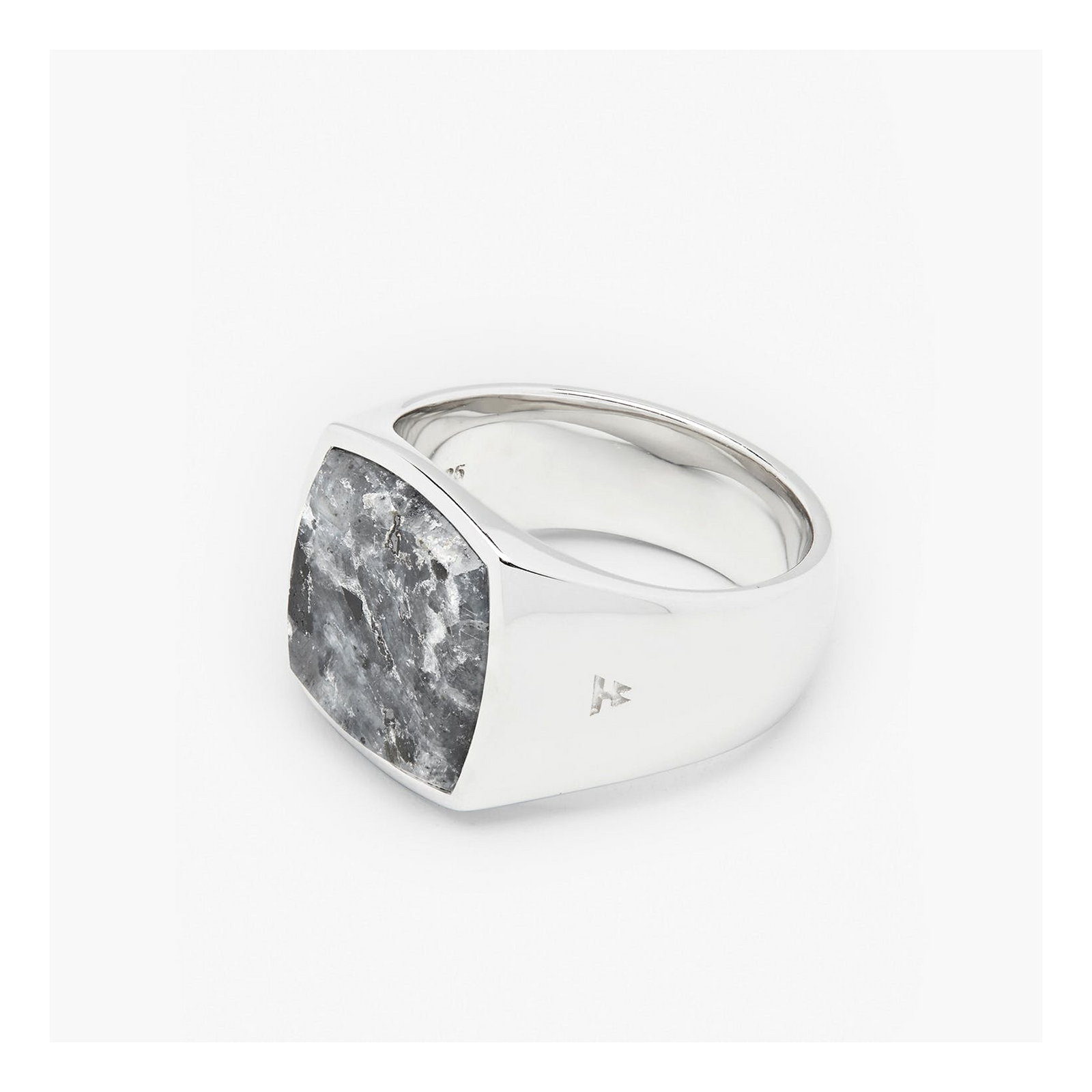 Cushion Larvikite 62 Silver