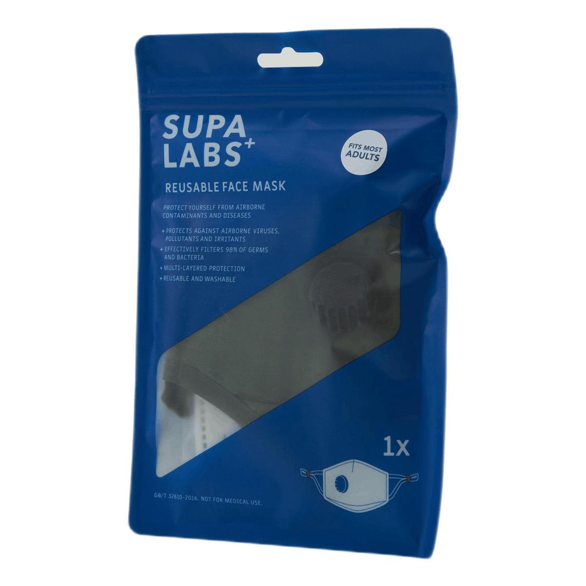 Li Adult Hero Mask Army Green Army Green