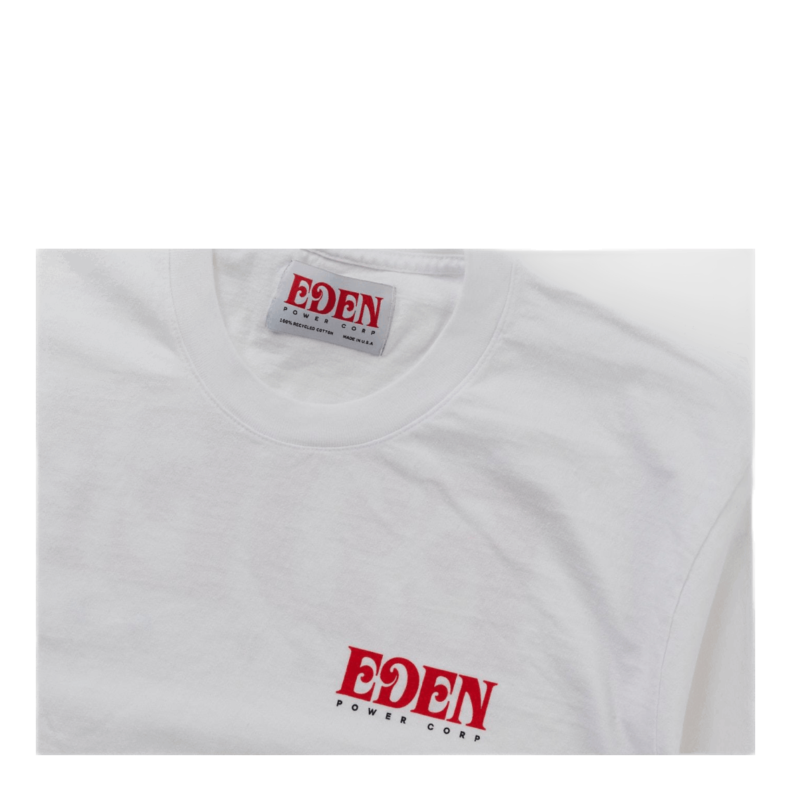 Eden Recycled Tshirt White