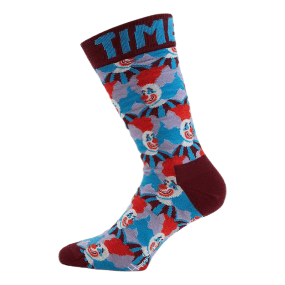 Clown Sock Red