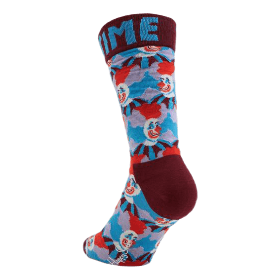 Clown Sock Red