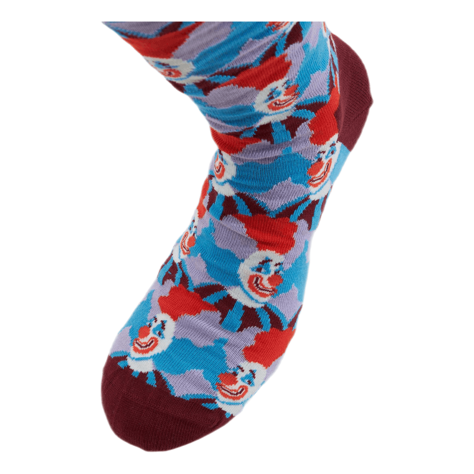 Clown Sock Red