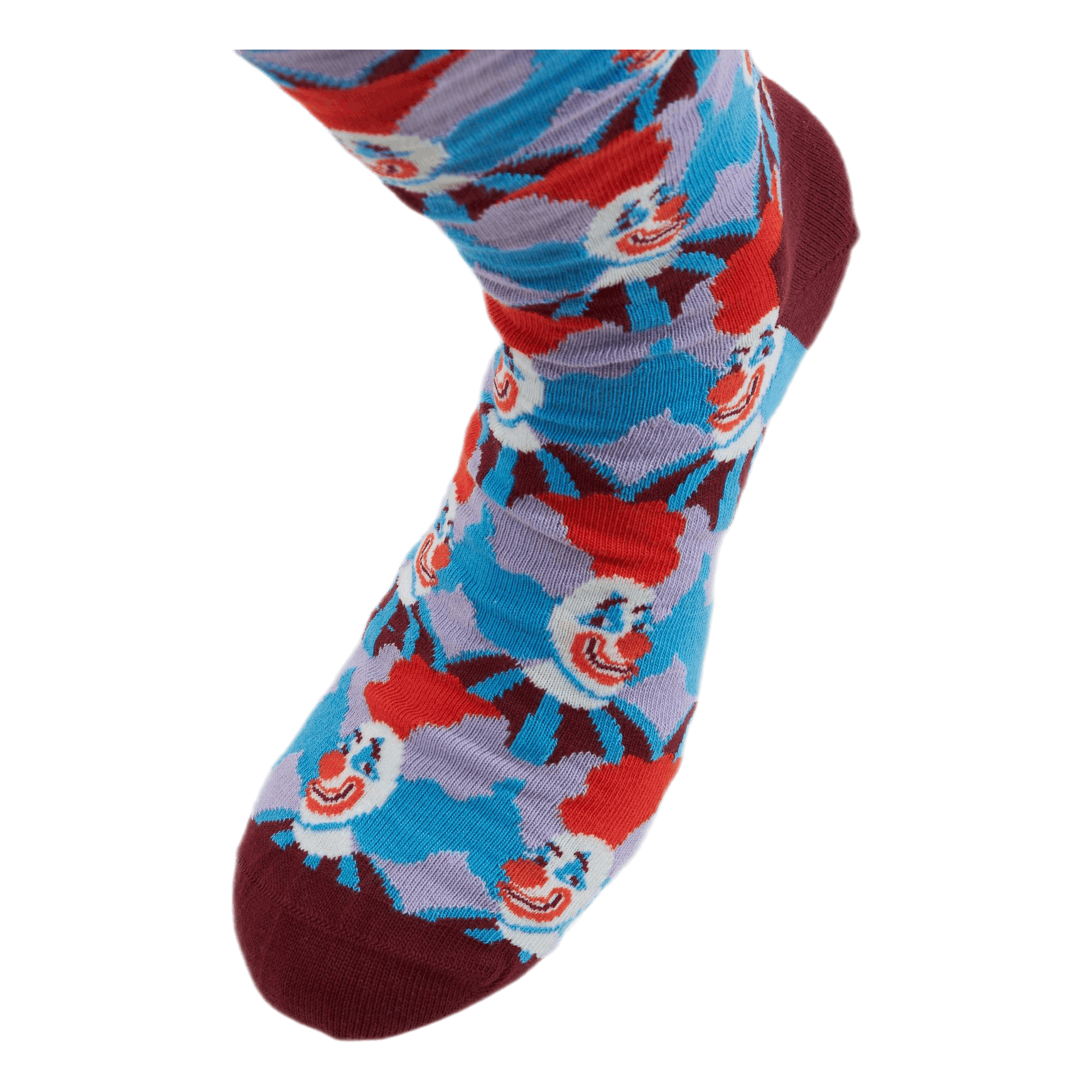 Clown Sock Red