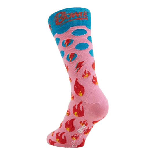 Aladdin Sane Sock Pink