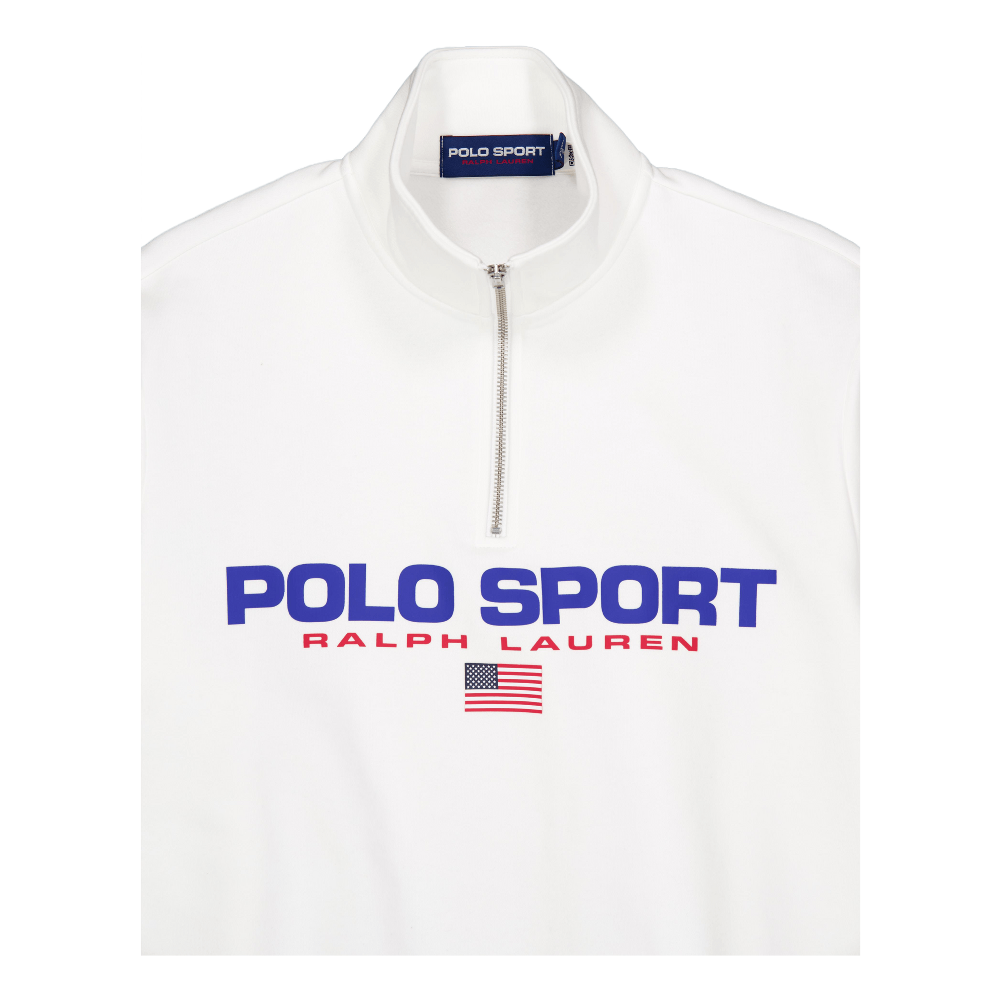 Polo Sport Fleece Sweatshirt White