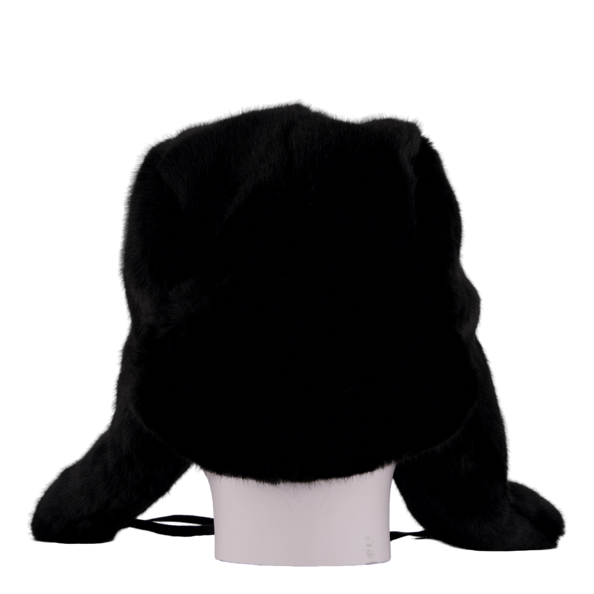 Kg Black Faux Fur Trapper Black