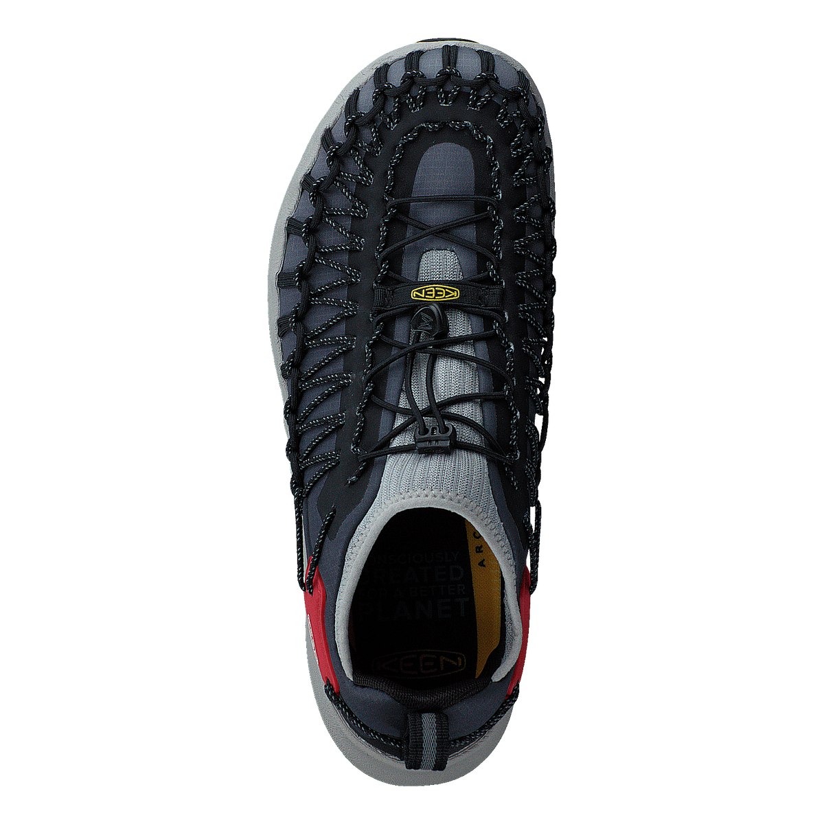 Ke Uneek Snk Sneaker Black-red Carpet