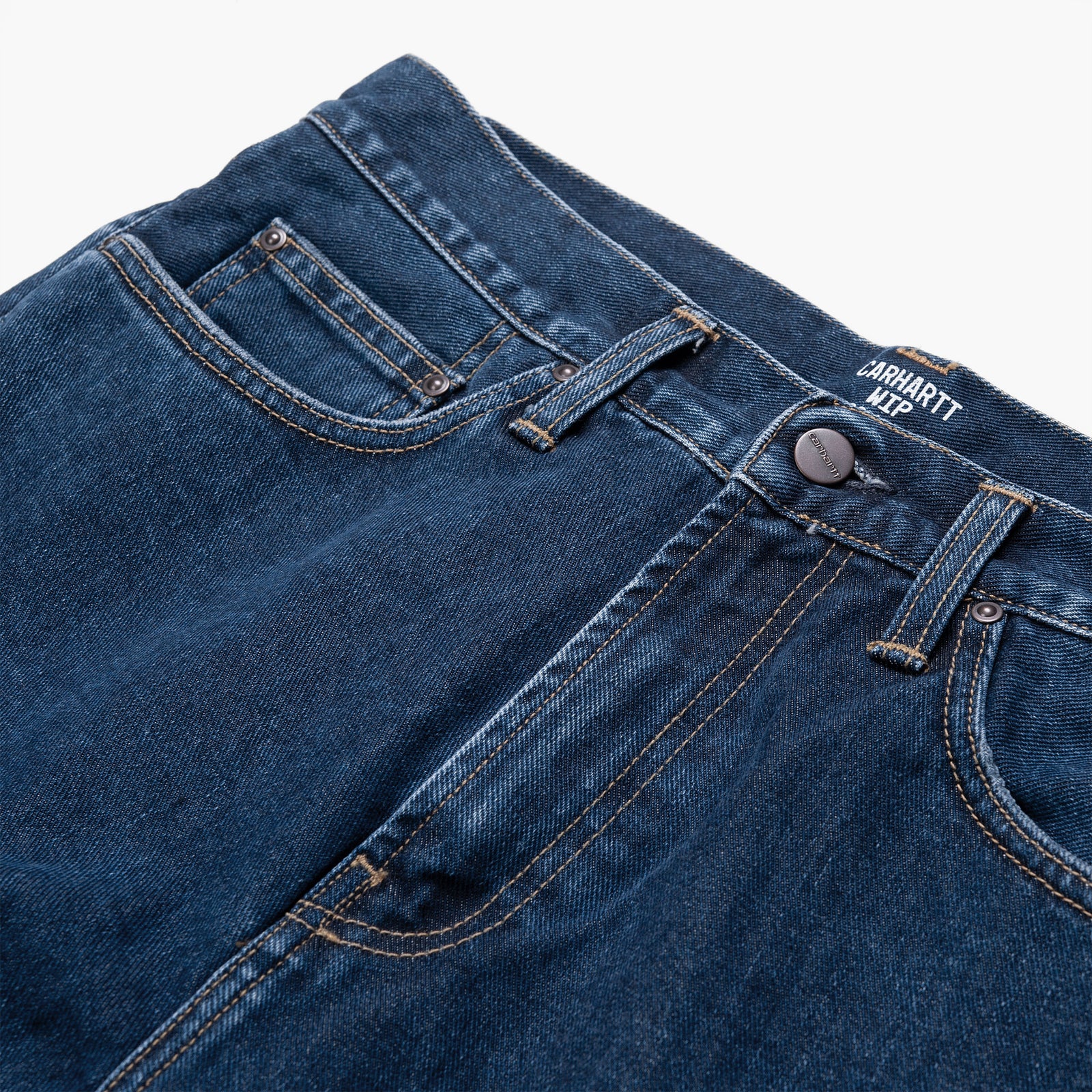 Pontiac Pant Organic Cotton Ma Blue Stone