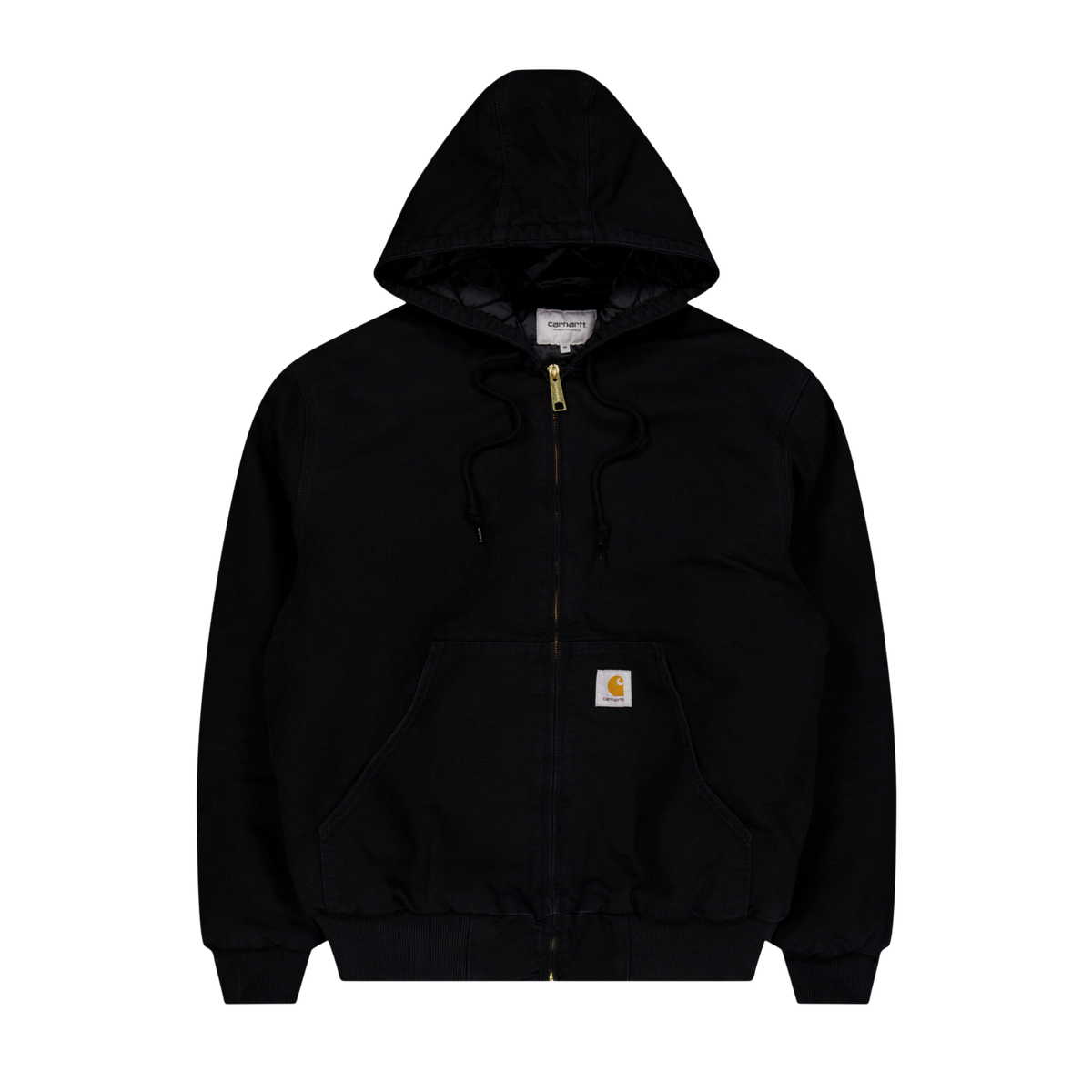 Og Active Jacket Organic Cotto Black