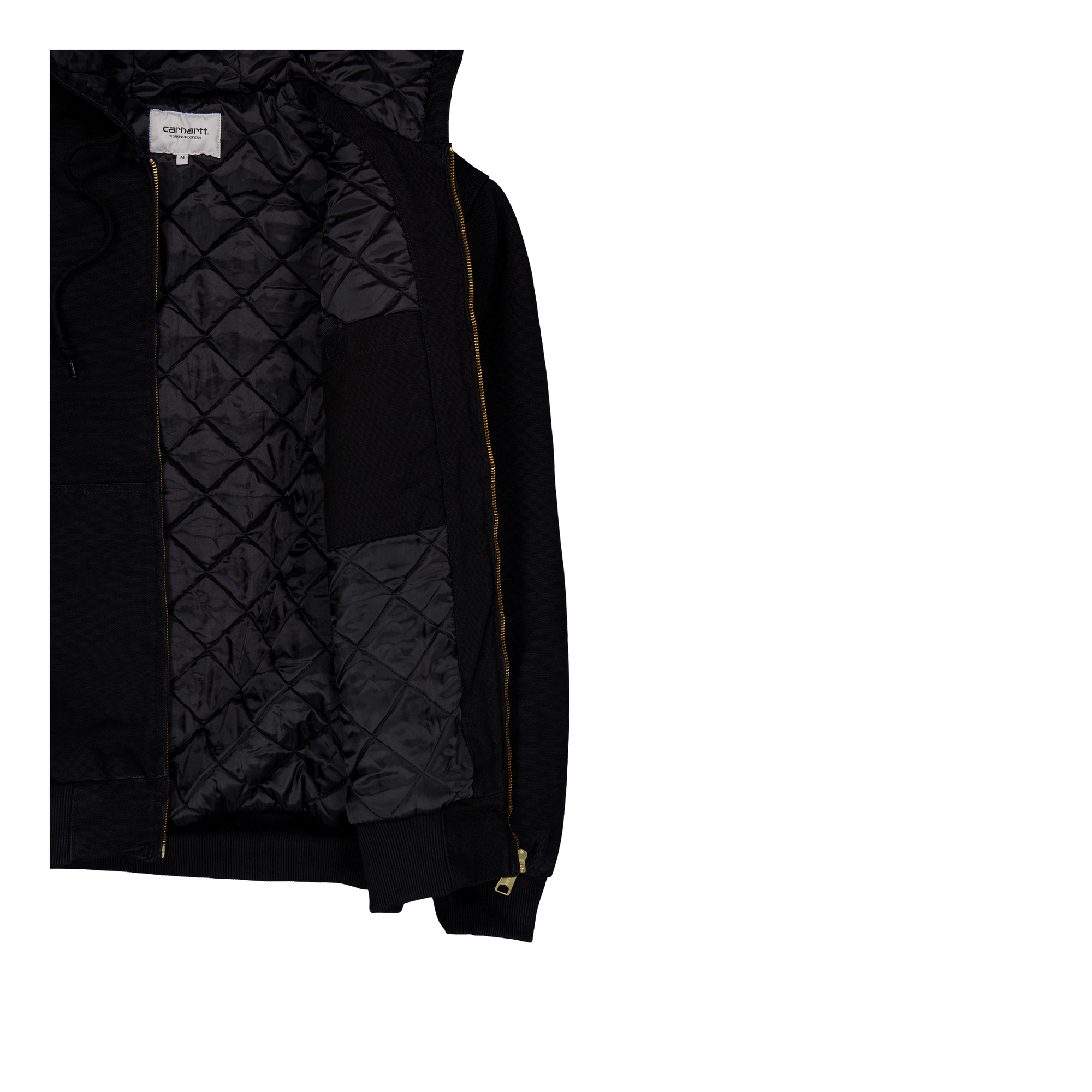 Og Active Jacket Organic Cotto Black