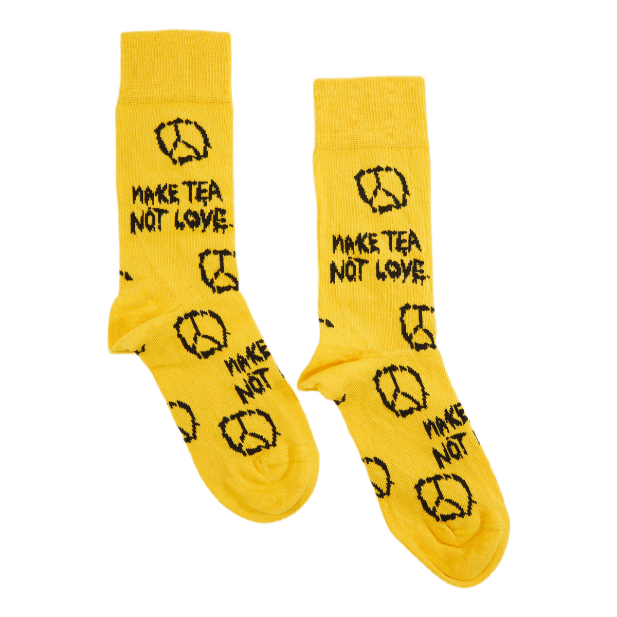 Hells Grannies Sock Medium Yellow