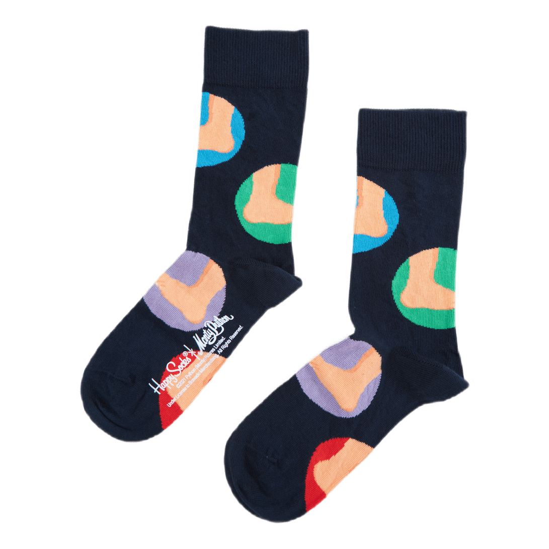 Cupids Foot Sock Dark Blue