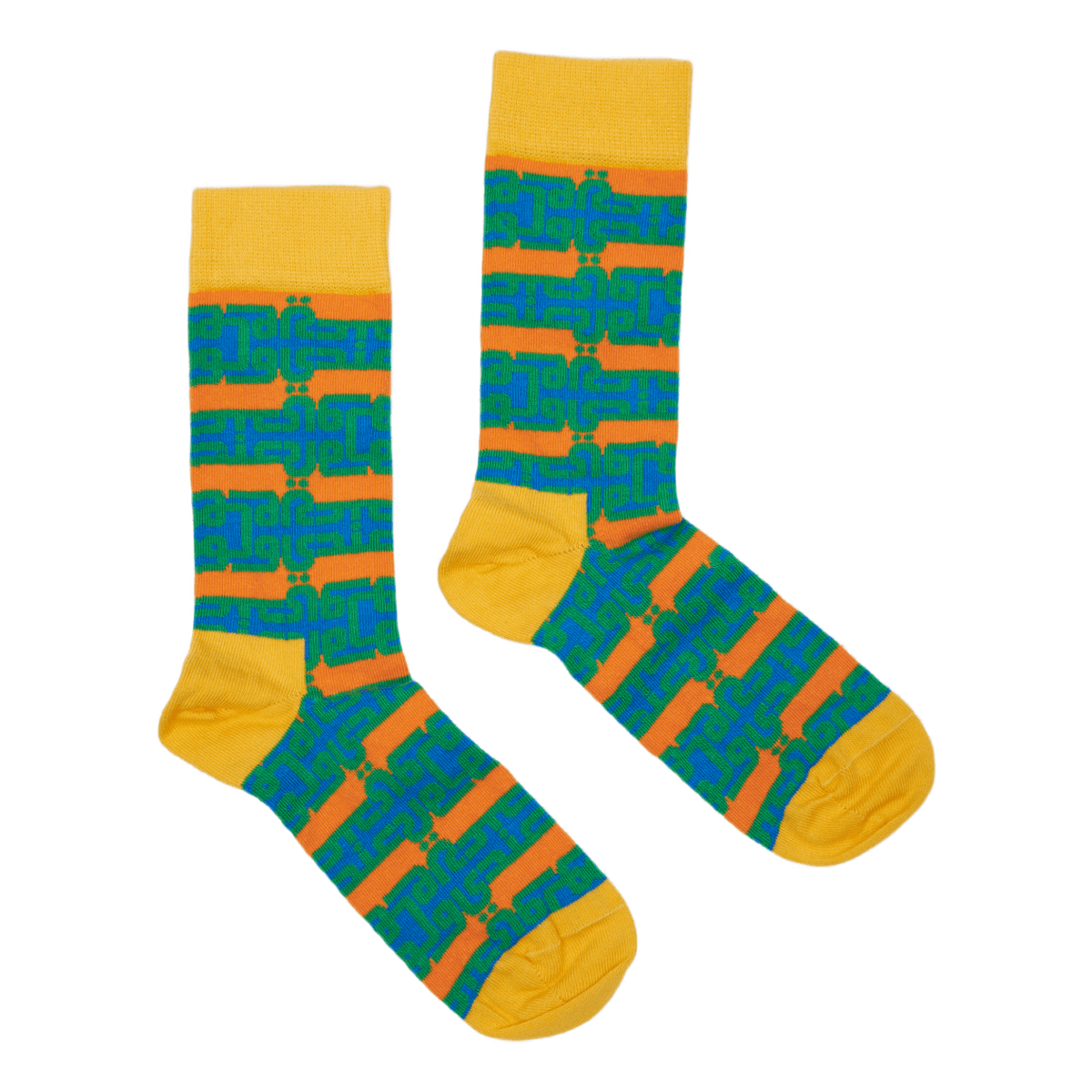 Andy Stripe Sock White