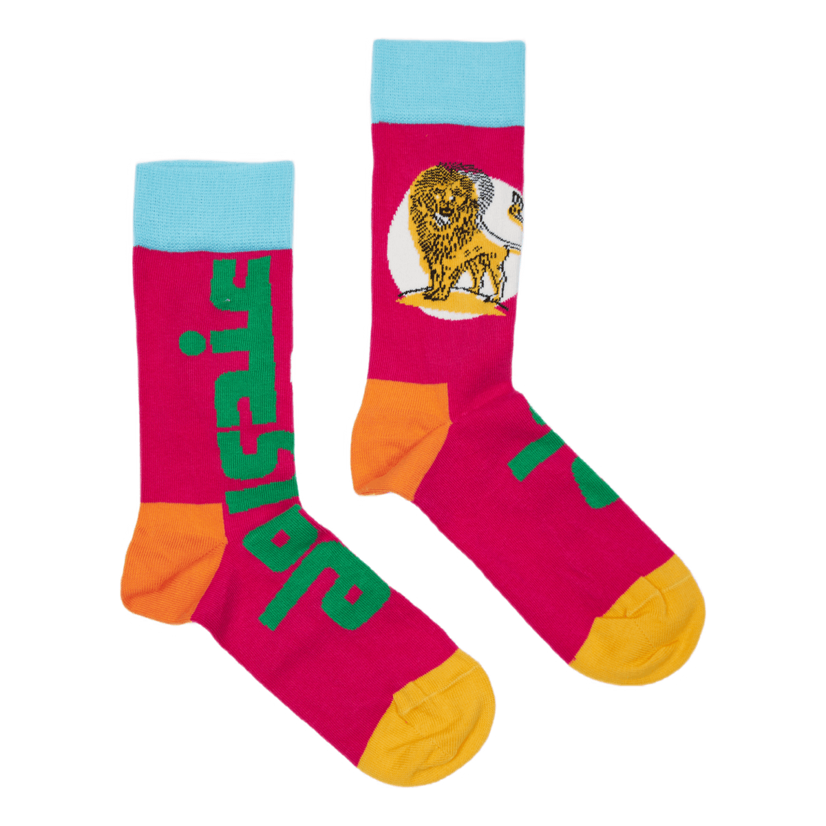 Atlas Lion Sock White