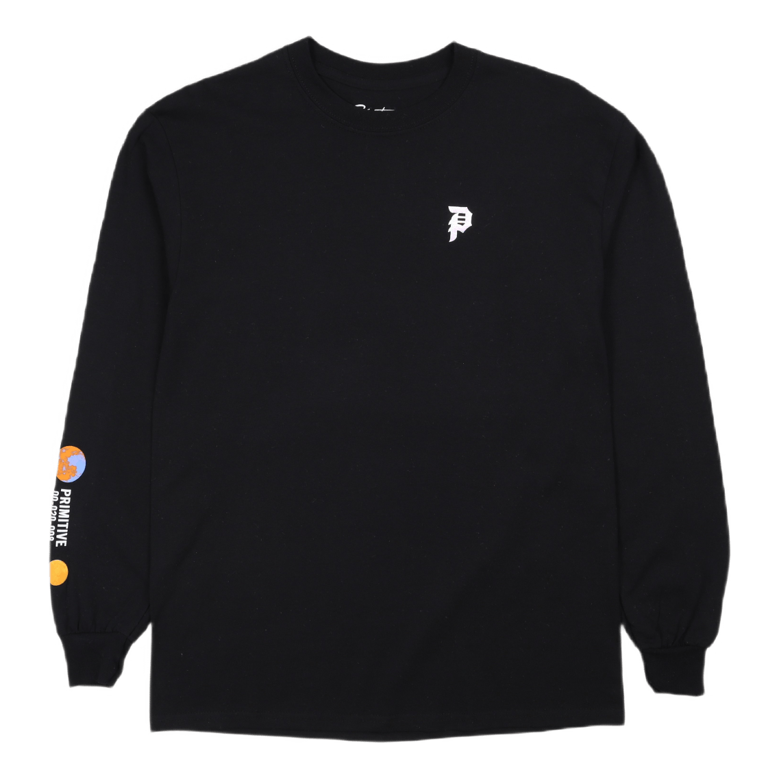 Contact L/s Tee Black