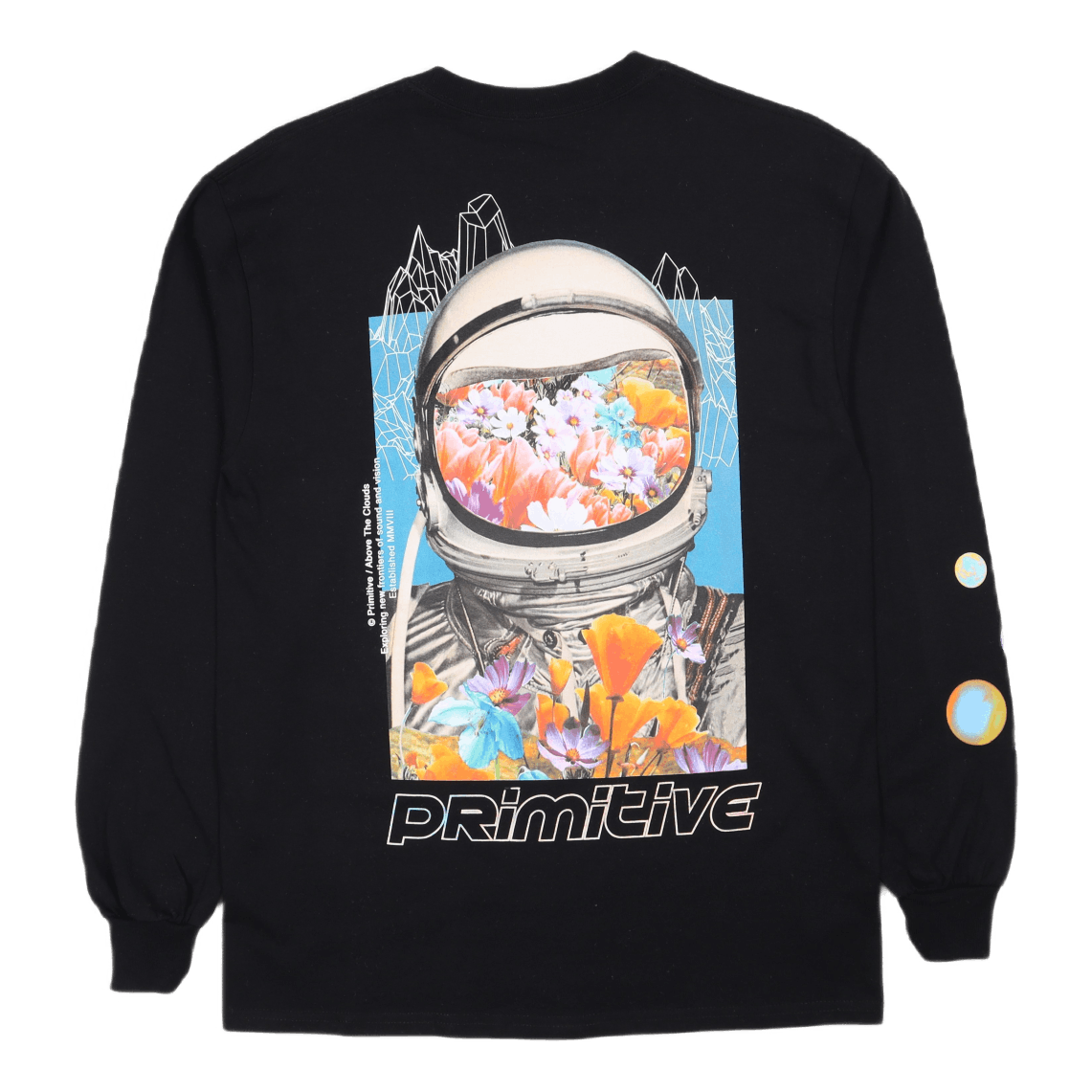 Contact L/s Tee Black