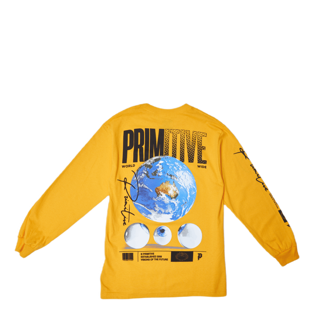 Worldwide Vision L/s Tee Gold