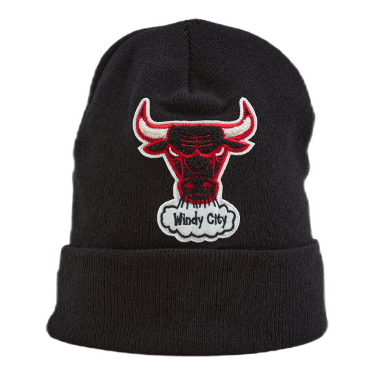 Bulls Chenille Logo Cuff Knit