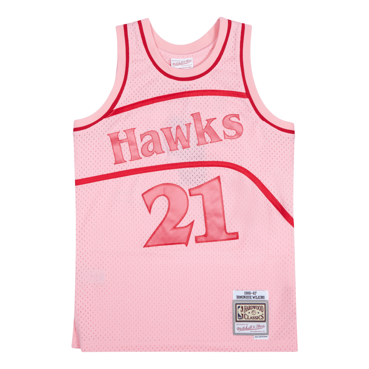 Hawks Space Knit Swingman Jersey - Dominique Wilkins