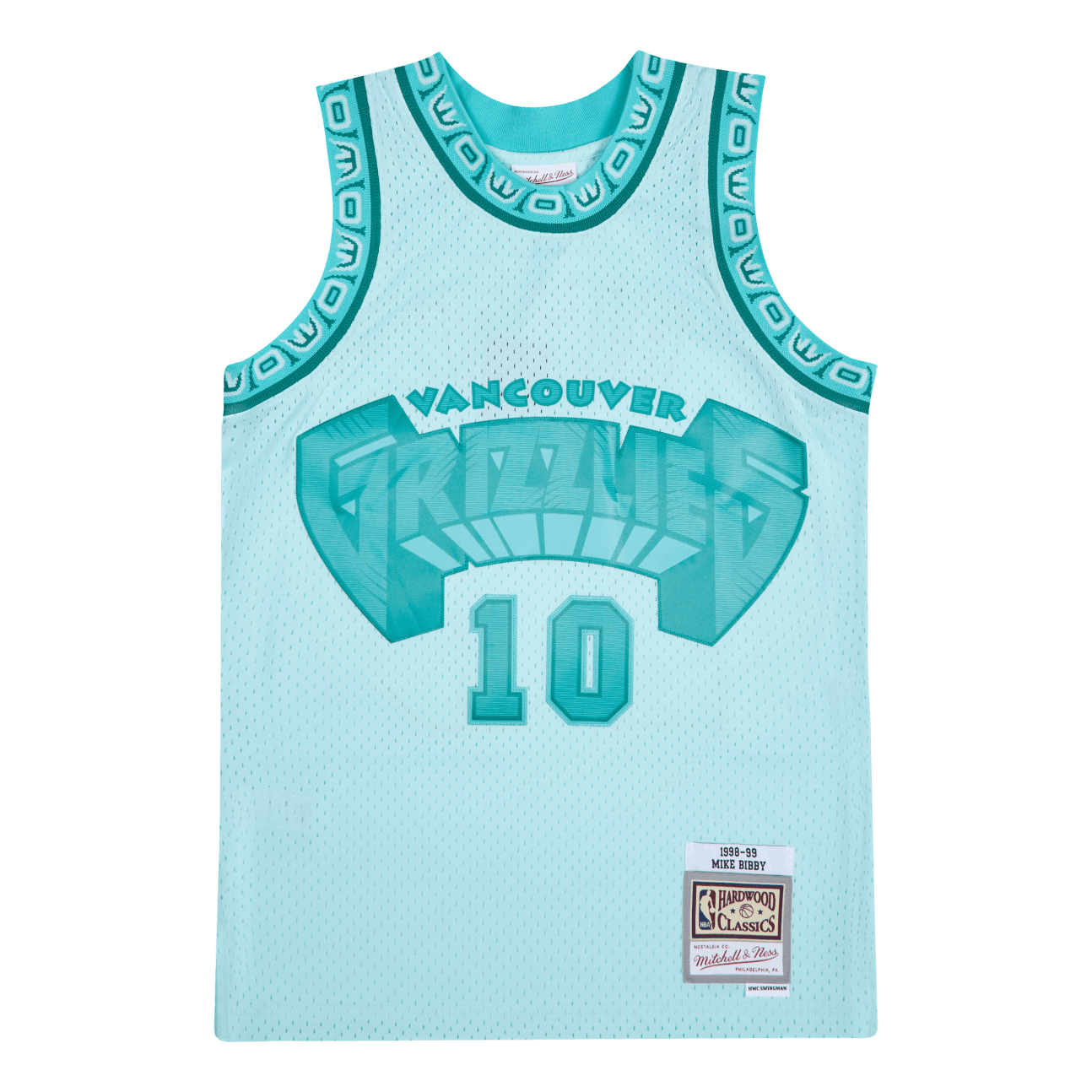 Grizzlies Space Knit Swingman Jersey - Mike Bibby