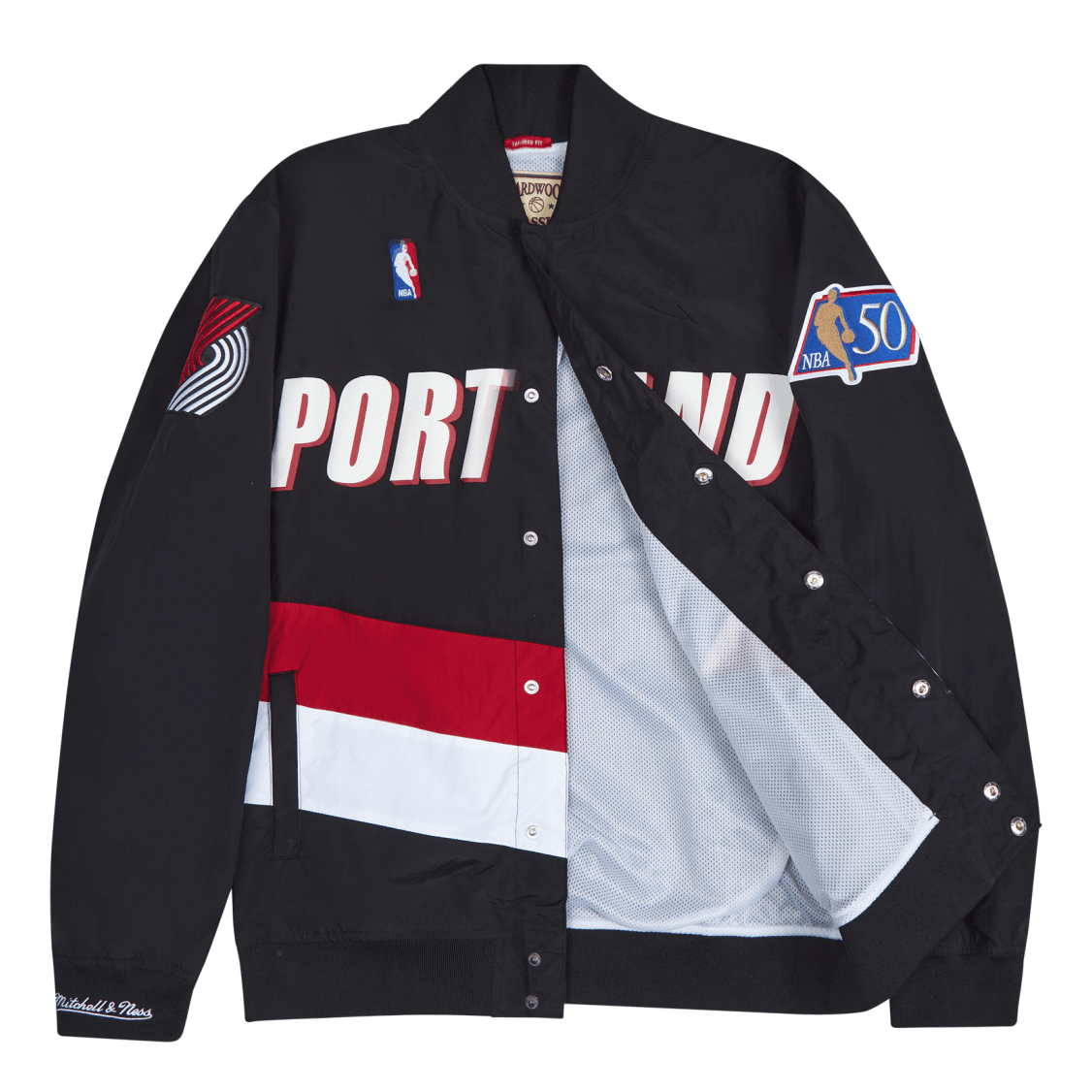 Blazers Authenticentic Warm Up Jacket 1996