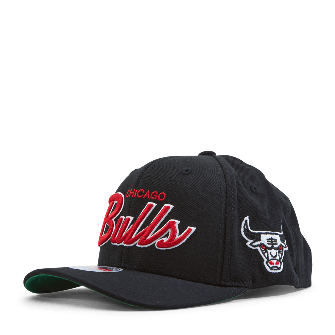 Bulls Foundation Script Stretch Snapback