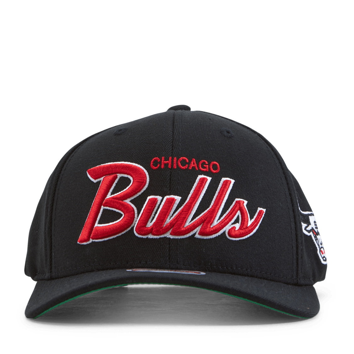 Bulls Foundation Script Stretch Snapback