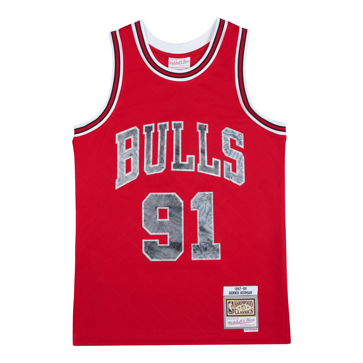 Bulls 75th Anniversary Swingman Jersey - Rodman
