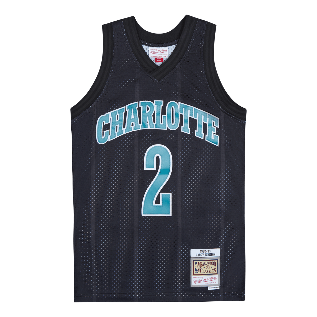 Hornets Swingman Jersey - Larry Johnson