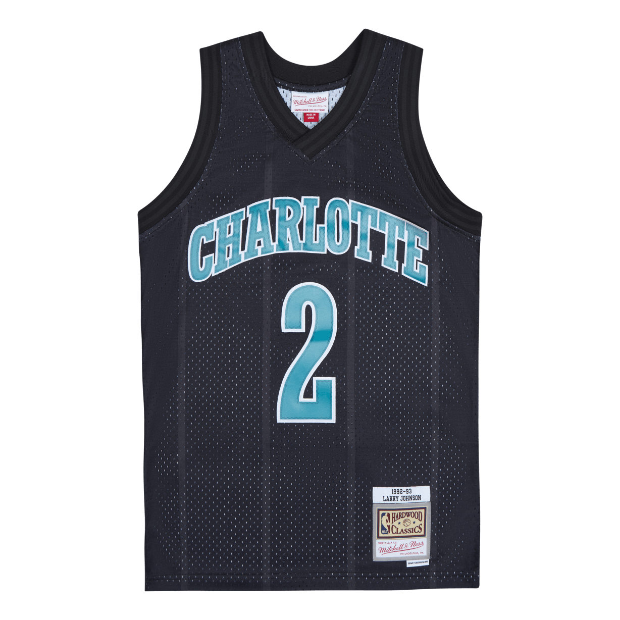 Hornets Swingman Jersey - Larry Johnson