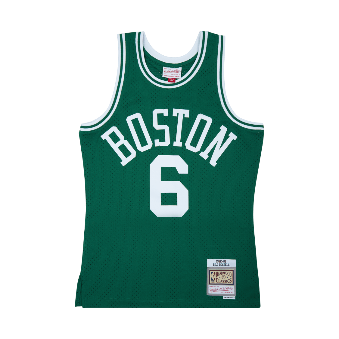 Celtics Road 62-63 Swingman Jersey - Bill Russell