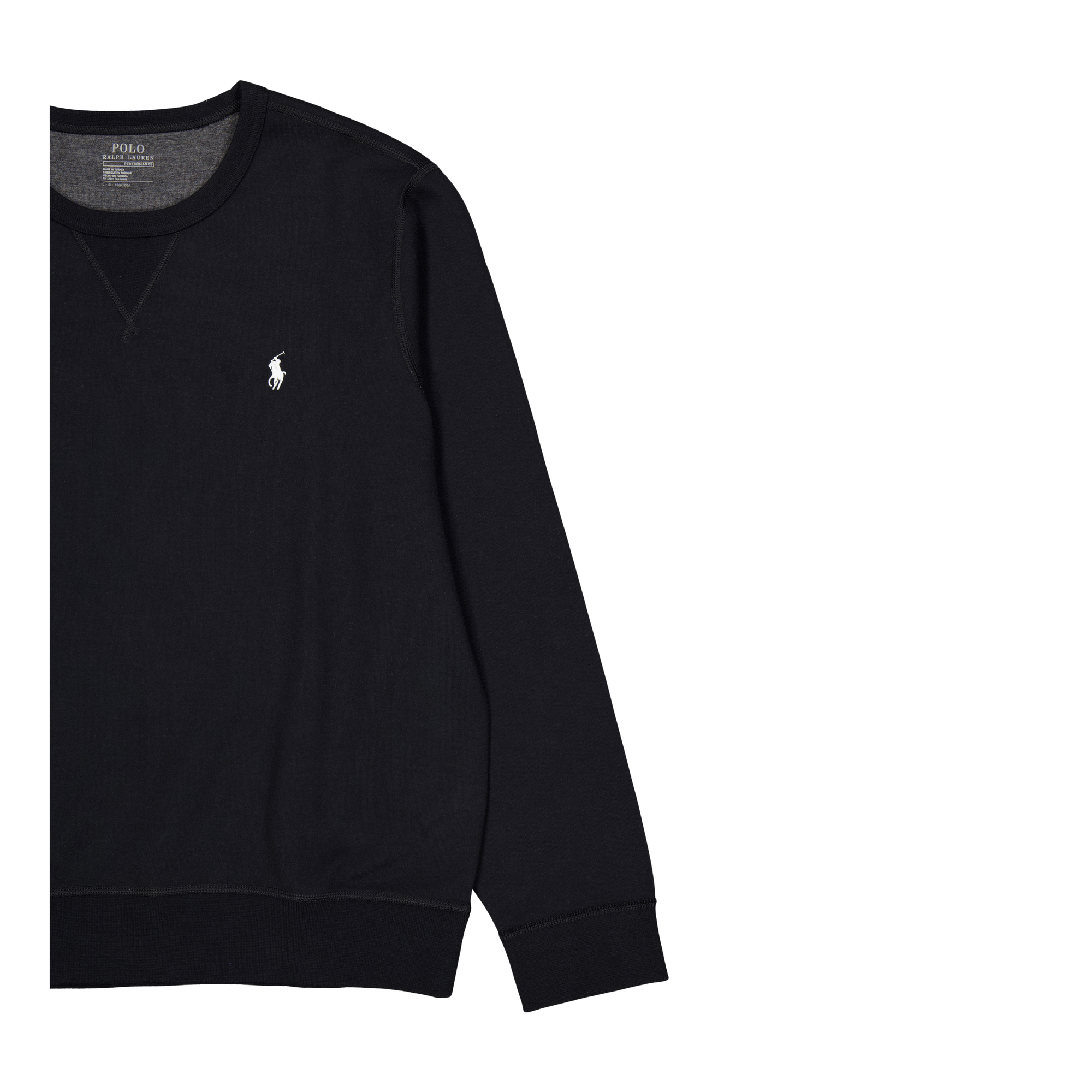 Lscnm6-long Sleeve-knit Polo Black/cream Pp