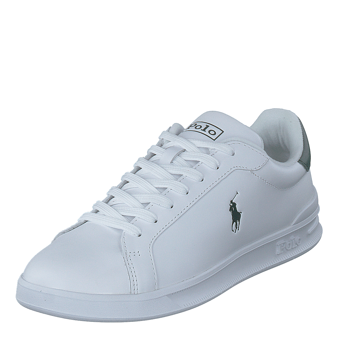 Heritage Court II Leather Sneaker White / College Green PP