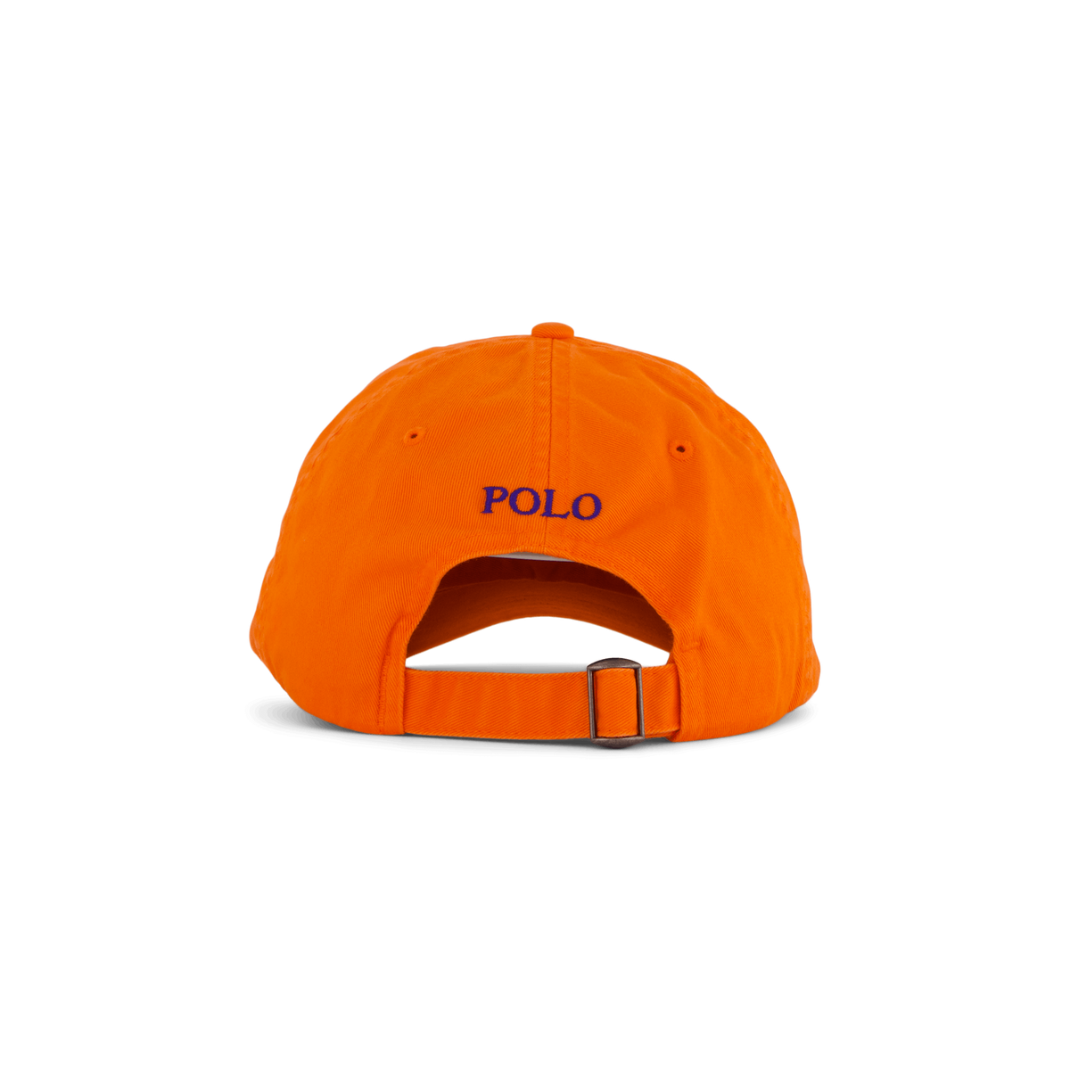Cotton Chino Ball Cap Sailing Orange