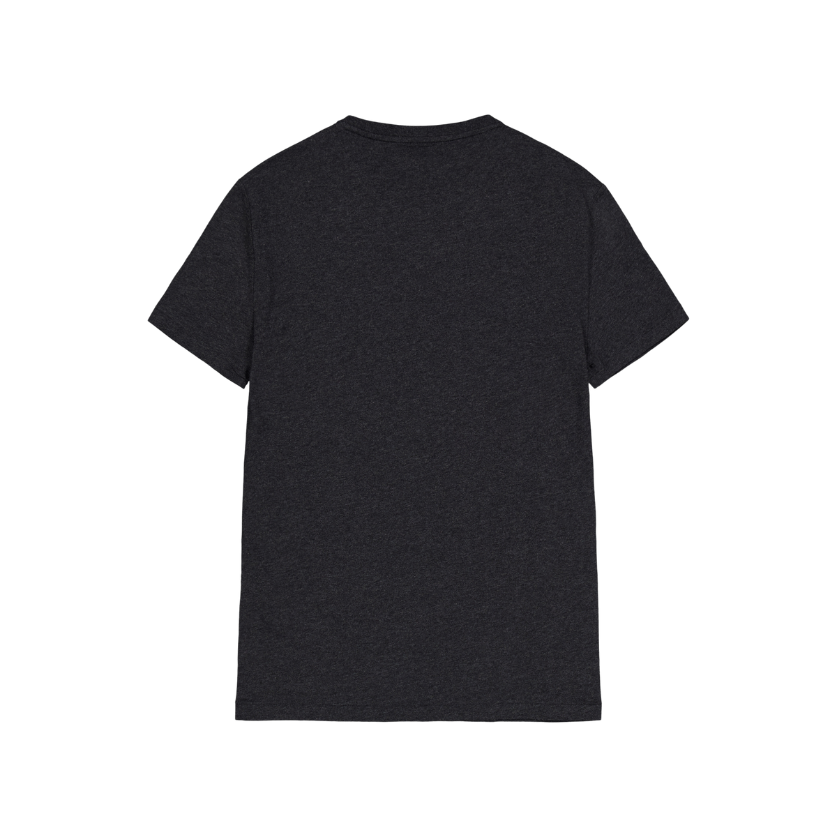 Custom Slim Fit Jersey Crewneck T-Shirt Black Marl Heather
