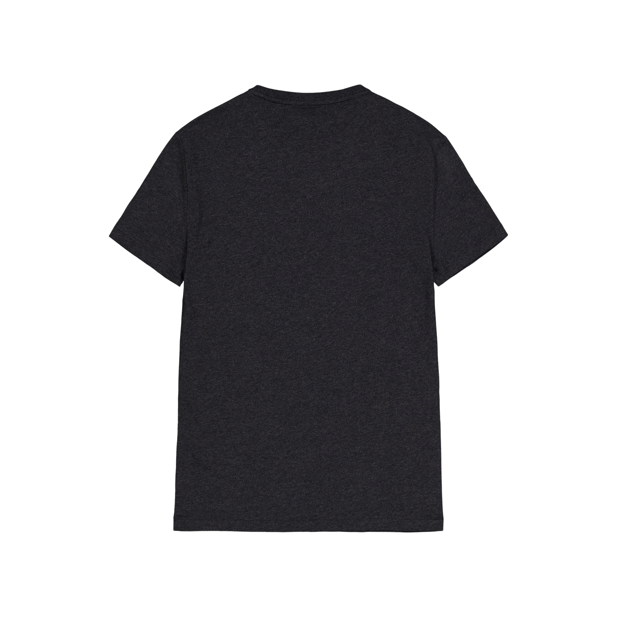 Custom Slim Fit Jersey Crewneck T-Shirt Black Marl Heather