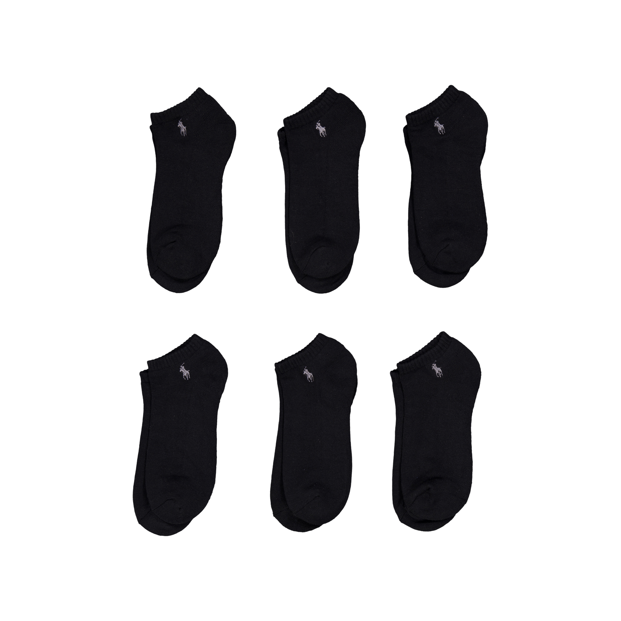 Cushioned Low-Cut-Sock 6-Pack Black