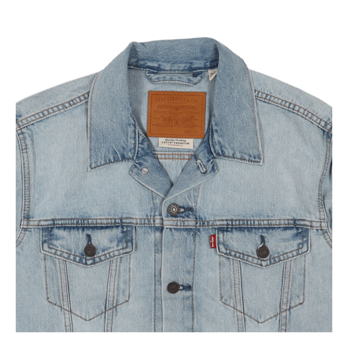 The Trucker Jacket Y3933 New L New Light Trucker