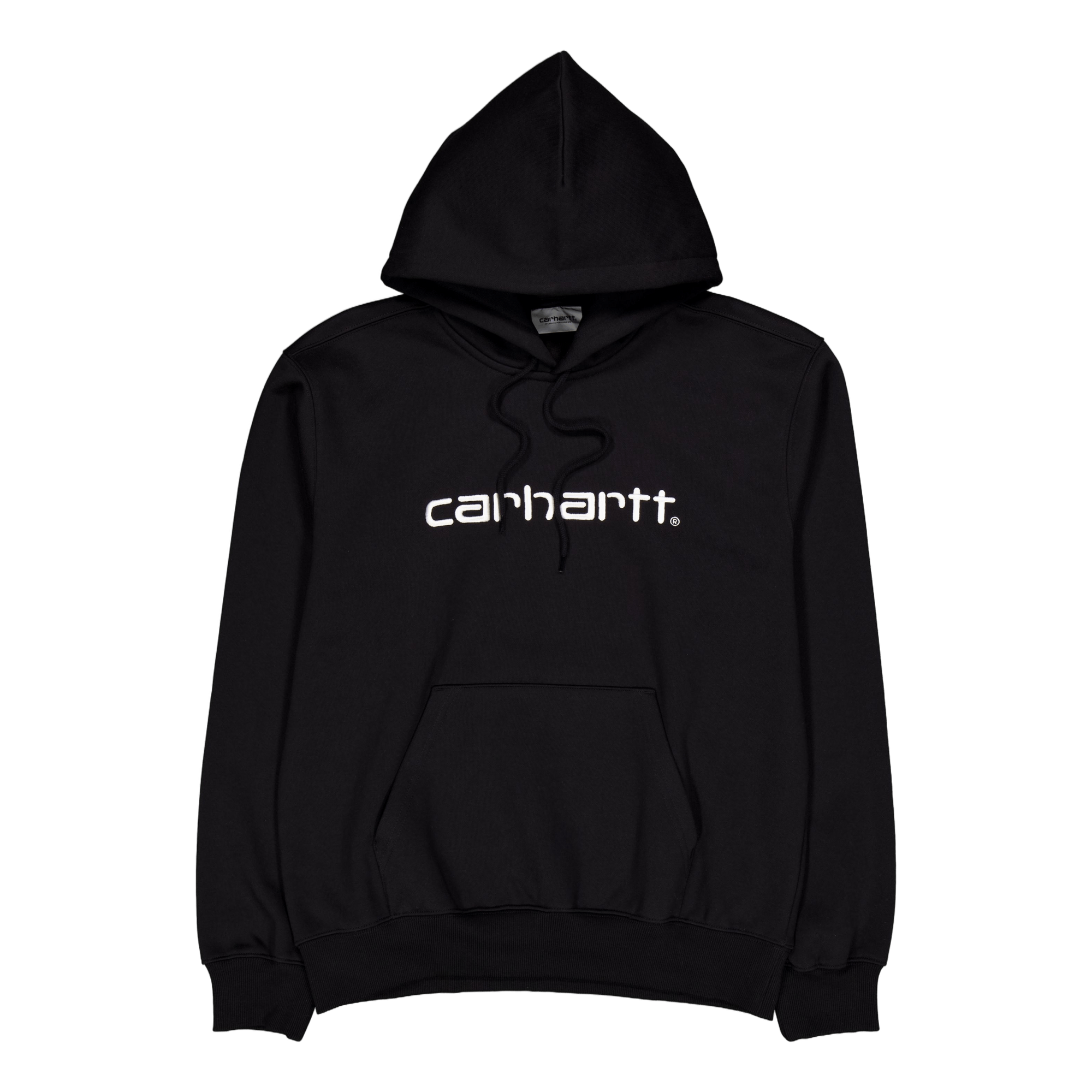 Hooded Carhartt Sweat Black / White