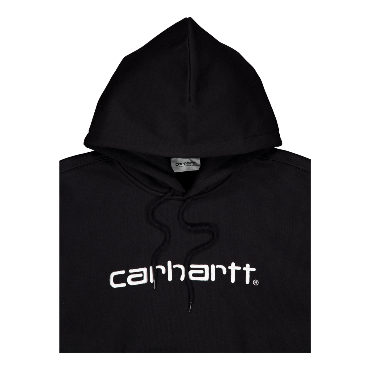Hooded Carhartt Sweat Black / White