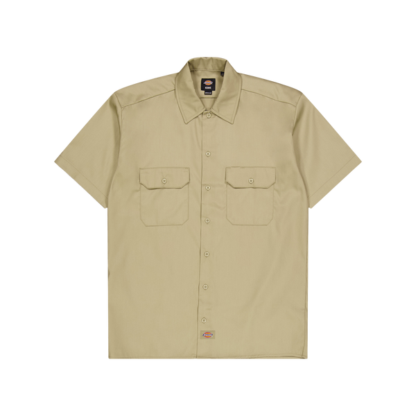 Dickies Work Shirt Ss Rec Kh | Caliroots.com