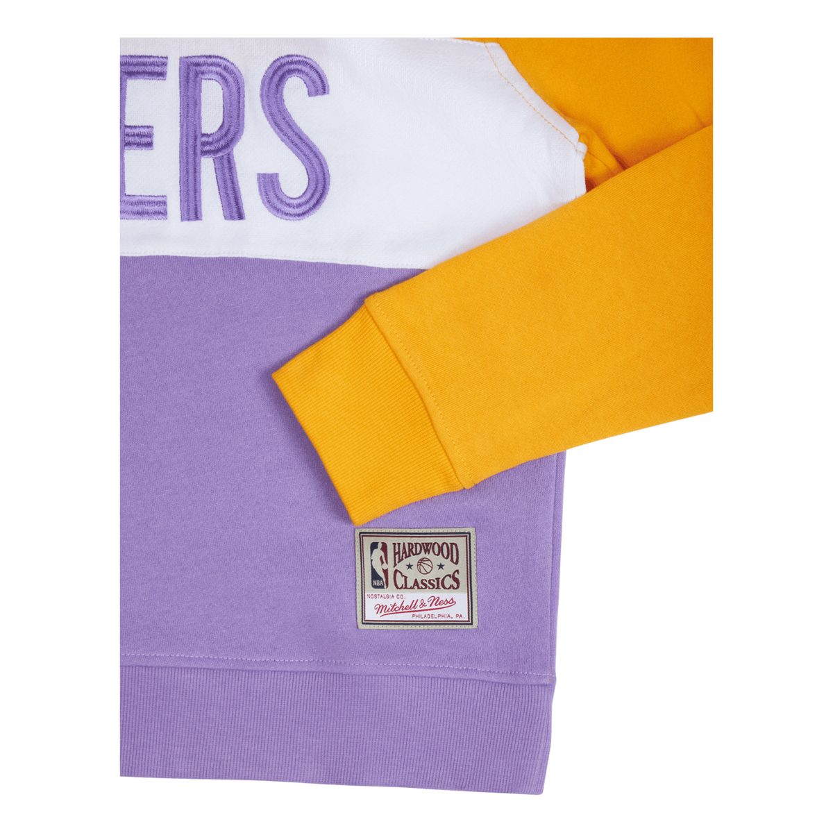 Women's Lakers Color Block Crew 2.0