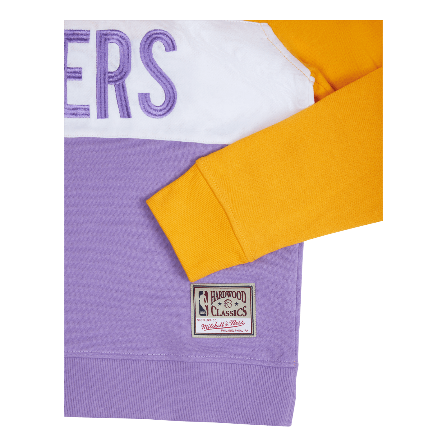 Women's Lakers Color Block Crew 2.0