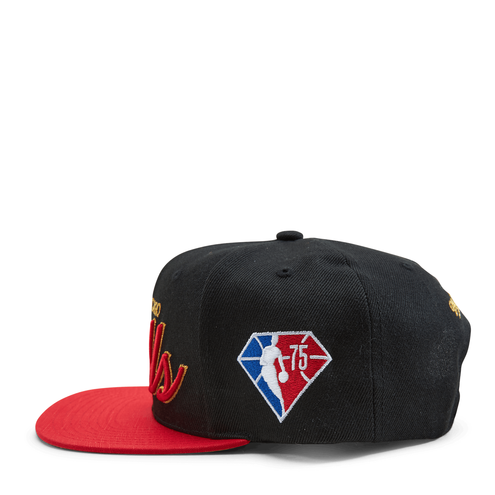 Bulls NBA 75th Gold Snapback