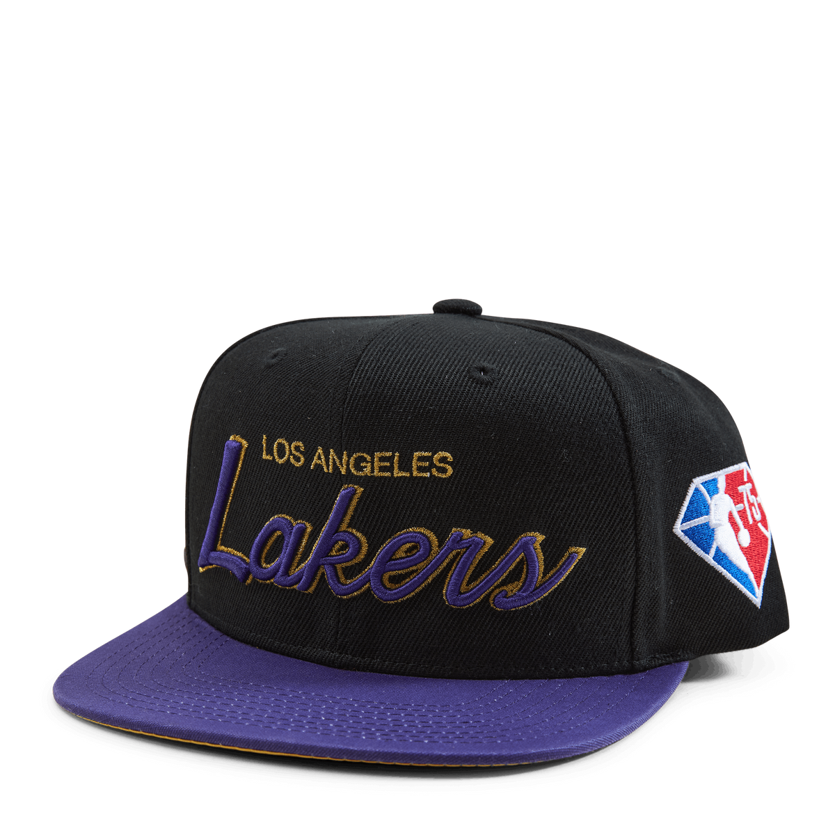 Lakers NBA 75th Gold Snapback