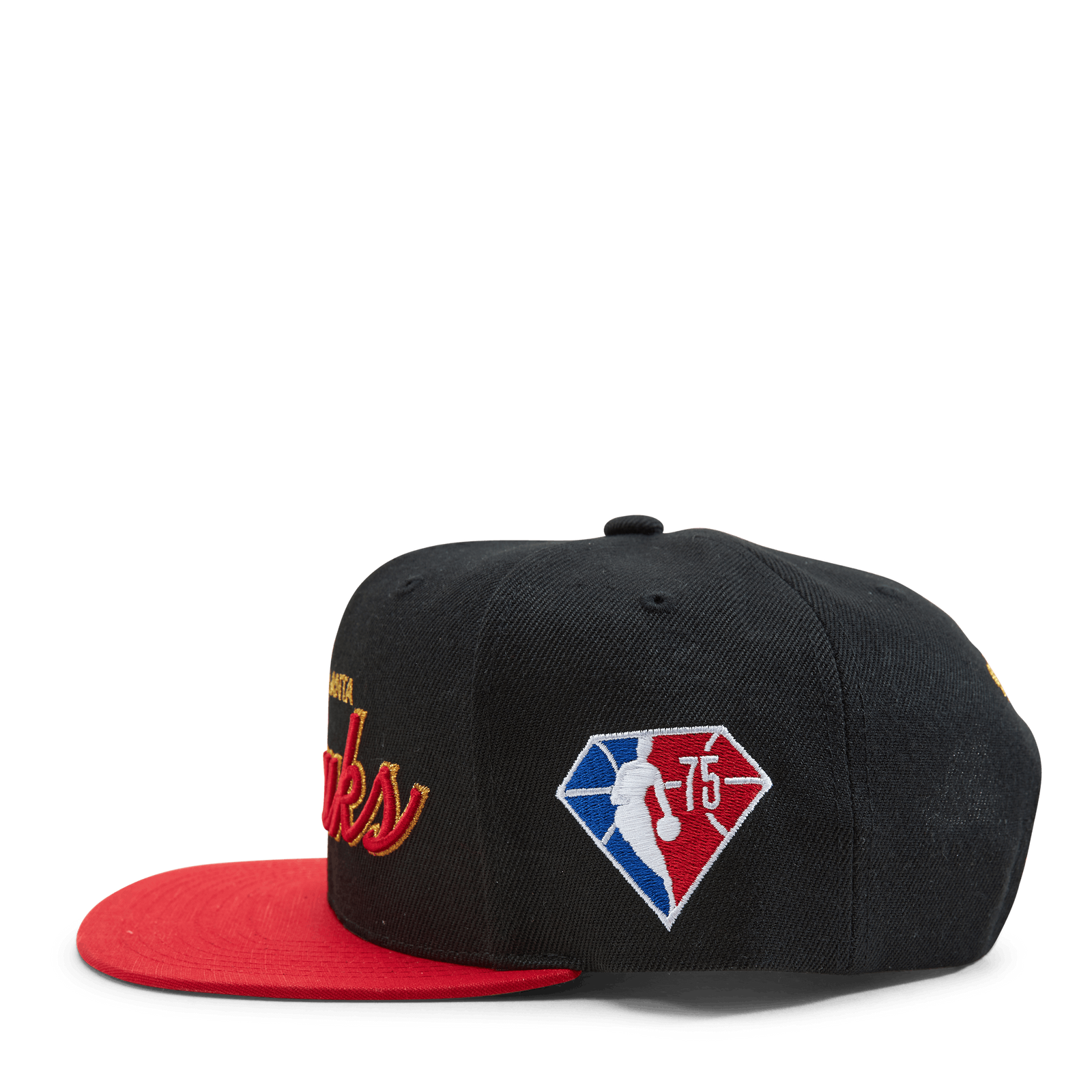 Hawks NBA 75th Gold Snapback