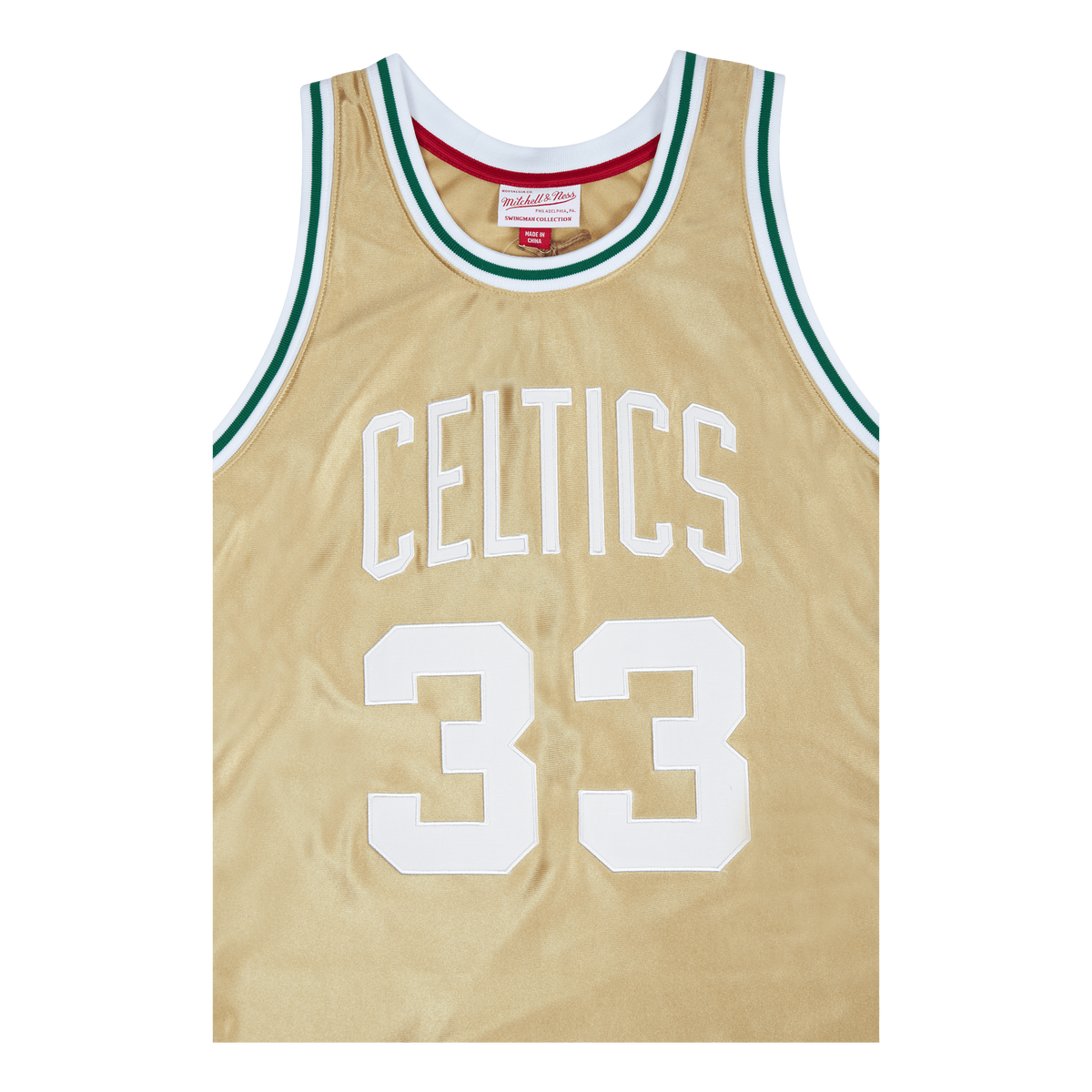 Celtics Nba 75th Gold Swingman Bird