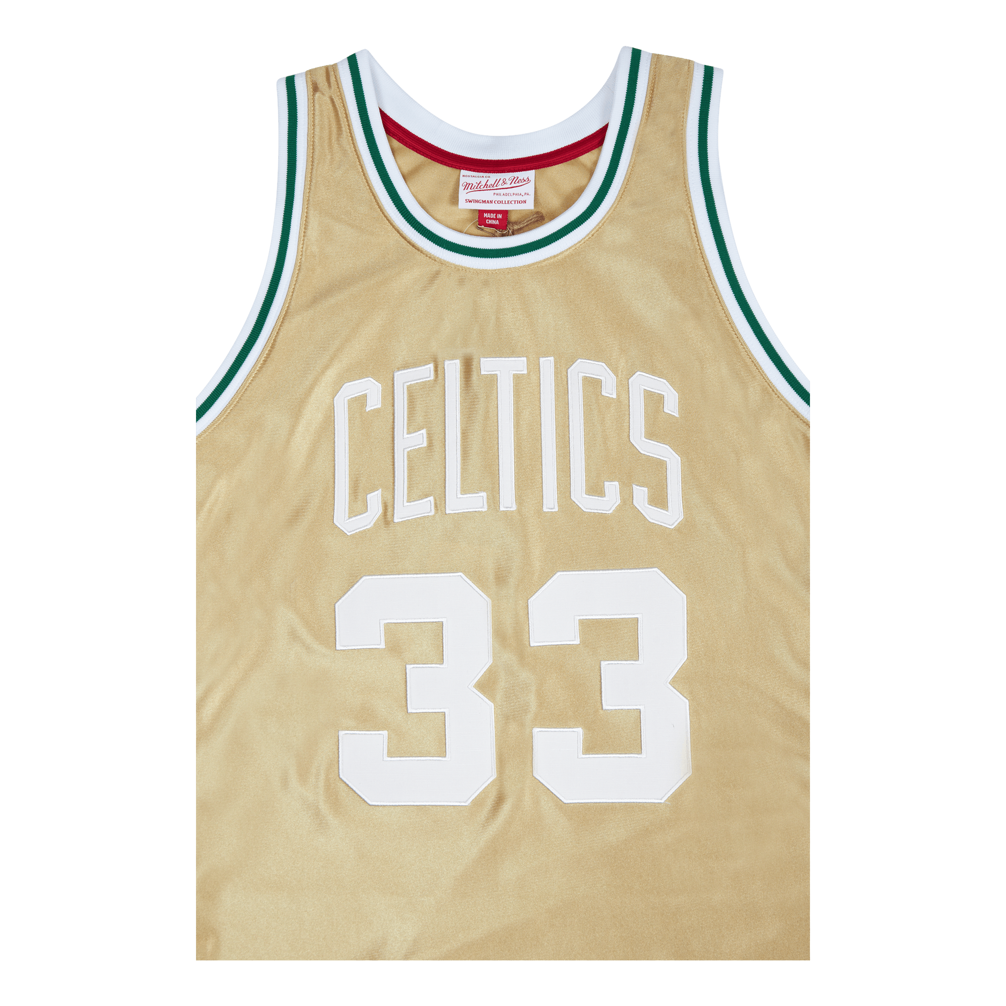 Celtics Nba 75th Gold Swingman Bird